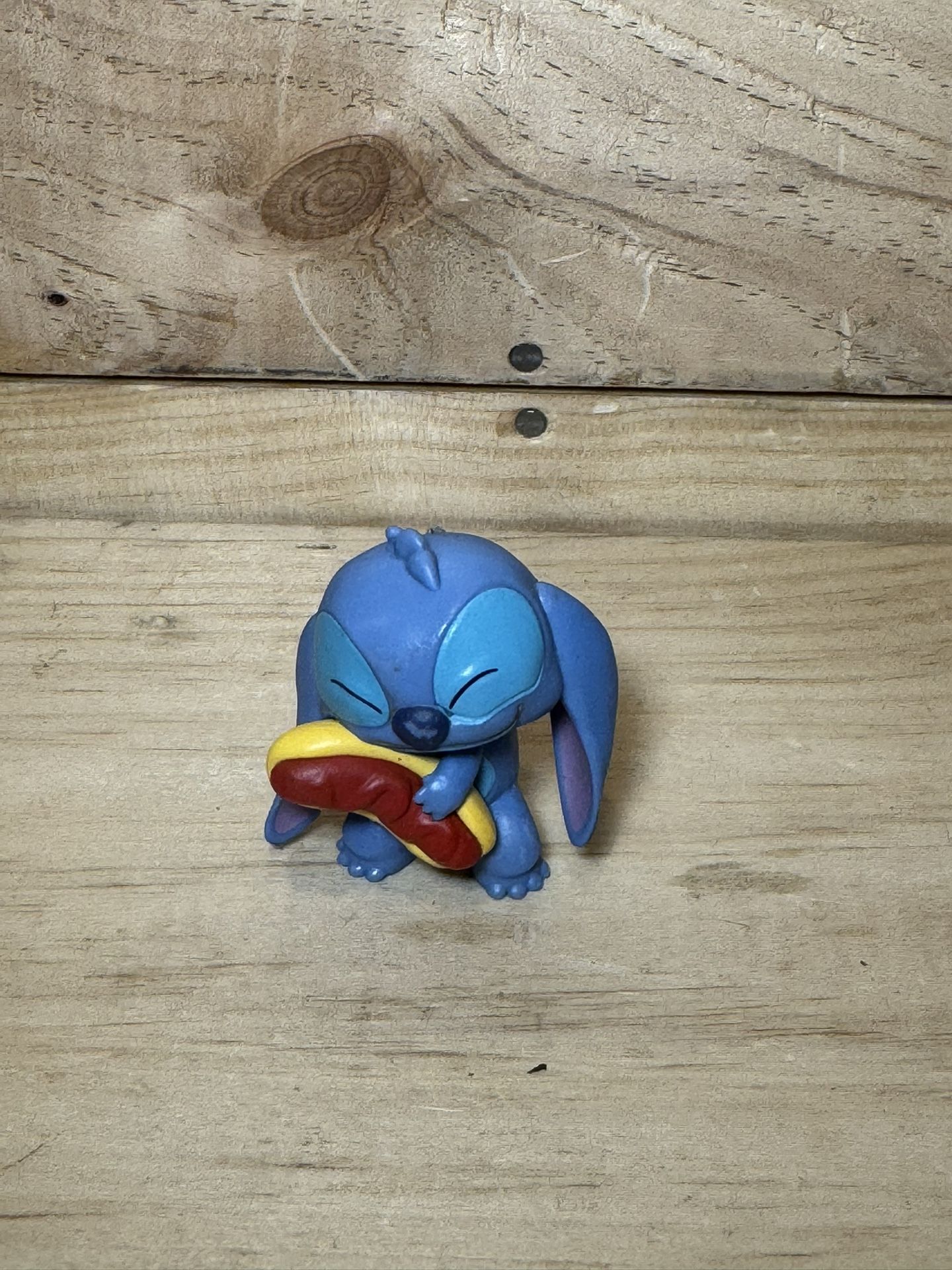 Just Play Disney STITCH HOT DOG Feed Me Series Collectible Mini Figure 1.25"