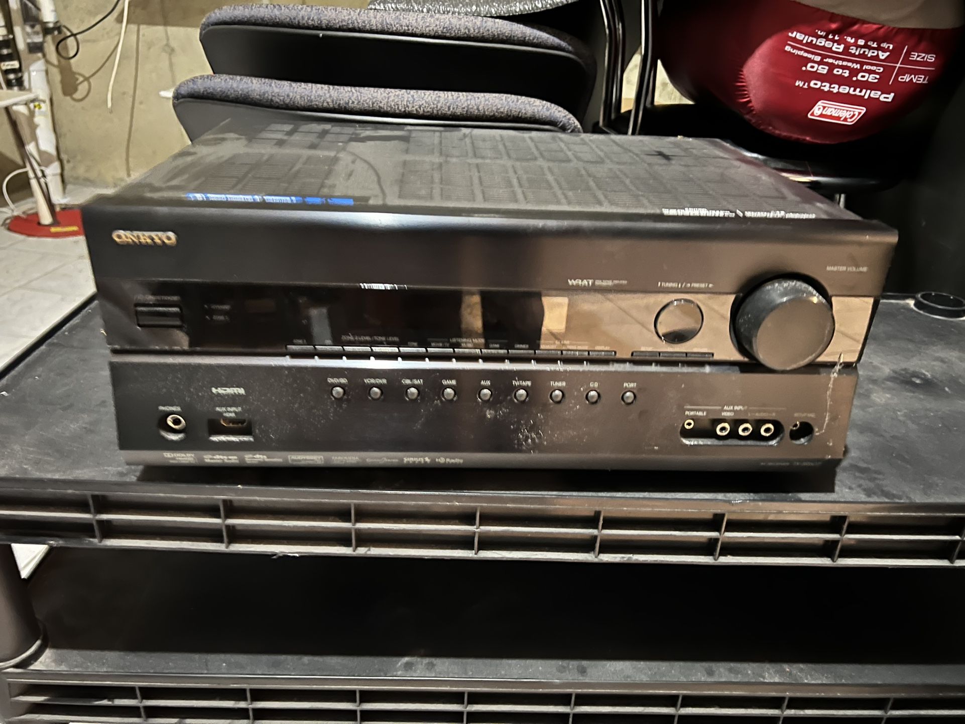 Onkyo TX-SR607 7.2 Channel Receiver Home Theater