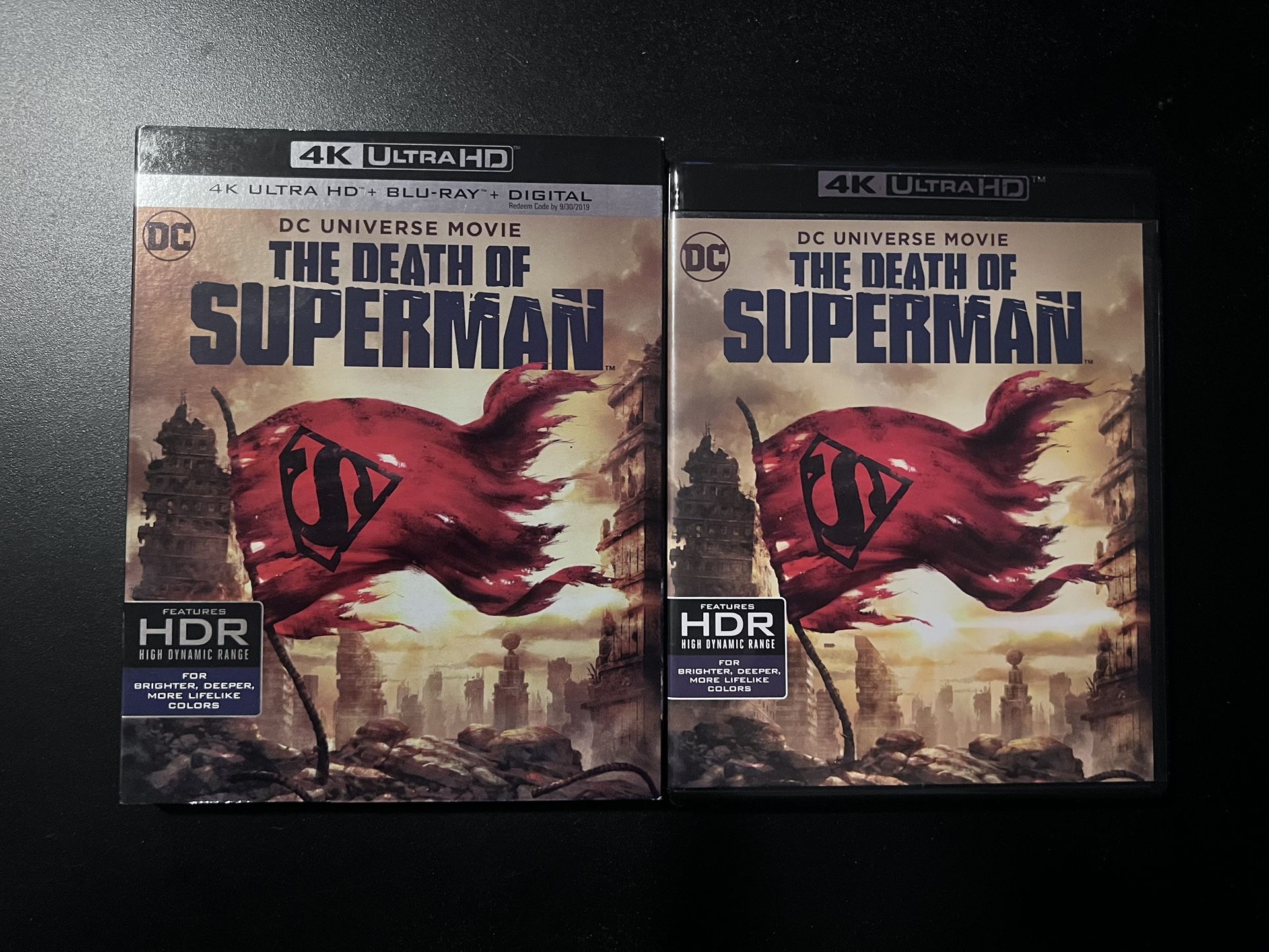 The Death Of Superman 4K UHD