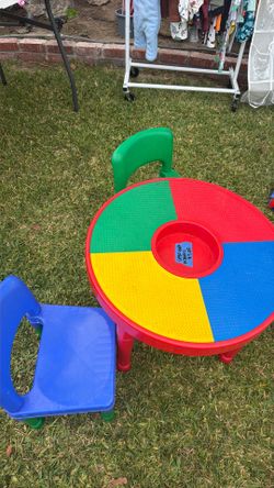 Kids lego table