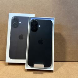 iPhone 16 128gb black 5g t-mobile or metro pcs 
