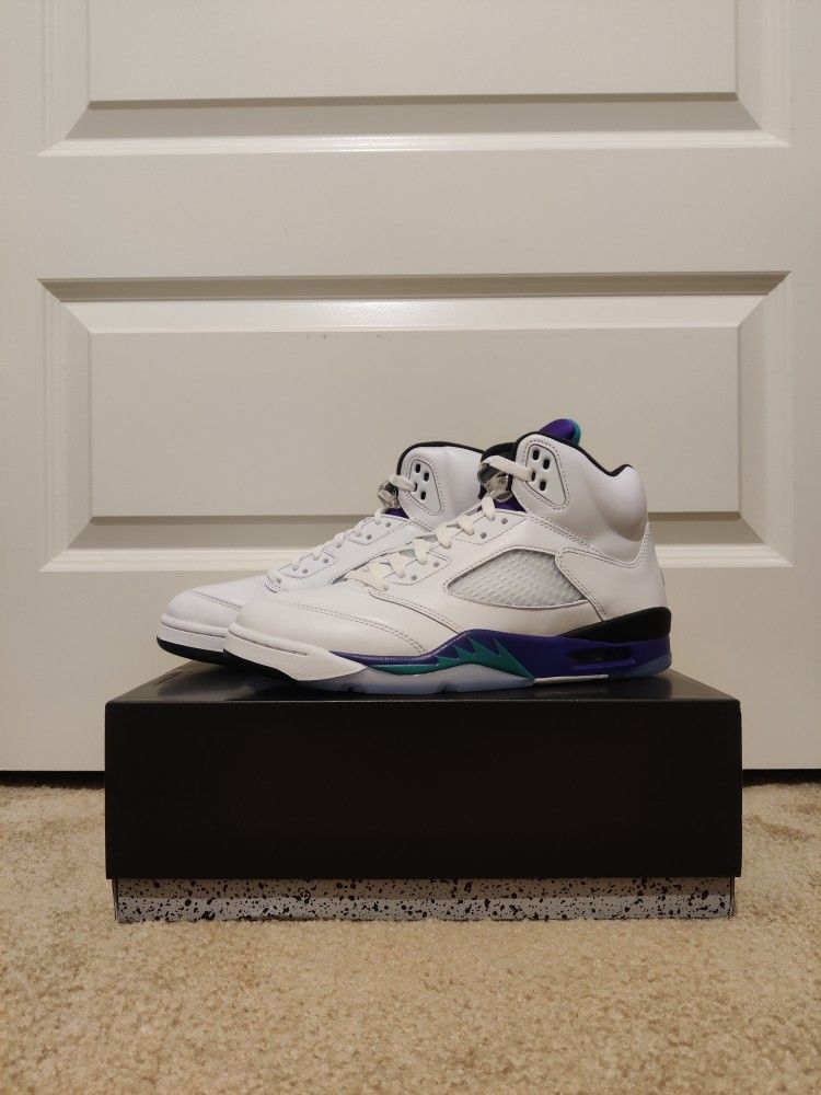 Nike Jordan 5 Retro Grape Size 10