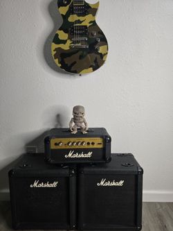 Very Rare 1991 Marshall Valvestate 10 British Made Micro/Mini Stack 8001