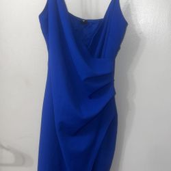 Windsor Royal Blue Dress Size M