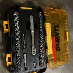 Dewalt Drive Socket Wrench Set