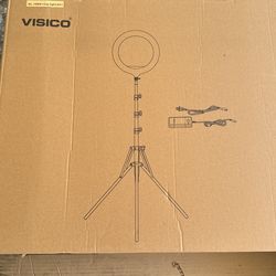 VISICO RING LIGHT STAND PHONE HOLDER