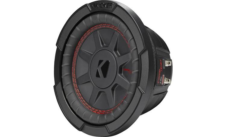 Kicker 48CWRT672 CompRT Series shallow-mount 6-3/4" subwoofer with dual 2-ohm voice coils