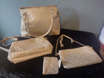 Vegan Leather Tote Bag Shoulder Bag Sachel Purse