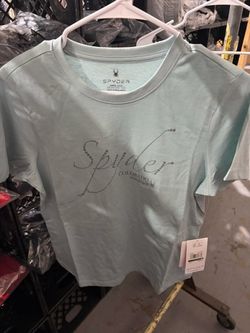 Women's Spyder Short Sleeve Tee M Slate Blue