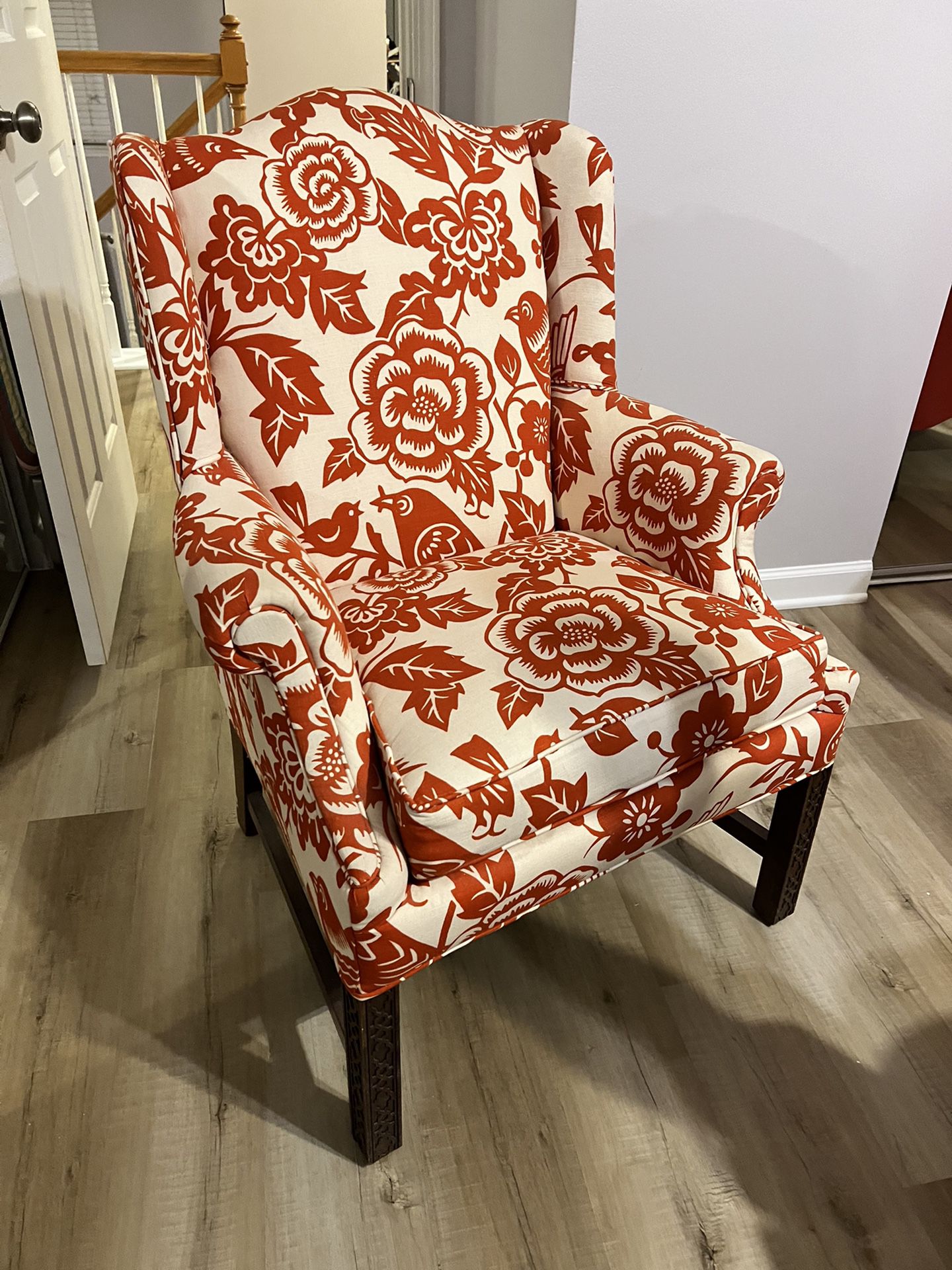 Beautiful Wing Back Chair
