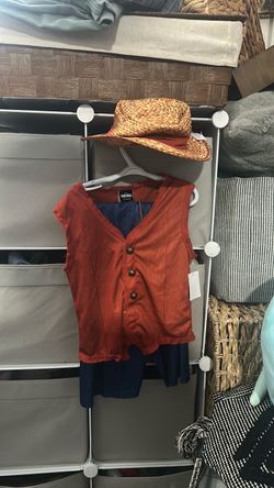 Halloween Costume ONE PIECE/Luffy Size 8