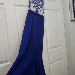 Long Dress Blue Size Small-medium 