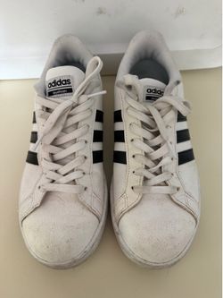 Adidas Cloudfoam Advantage Sneakers Men’s Size 8 White/Black