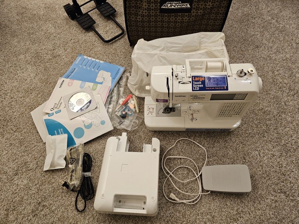 Brother LB-6800 Sewing And Embroidery Machine Kit Like New