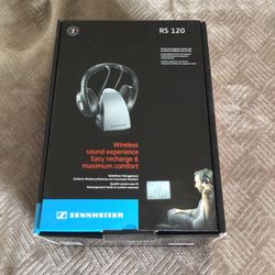 Sennheiser Rs-120 Wireless Headphones - Black