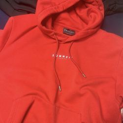 Red Sonneti London Hoodie Size Medium 