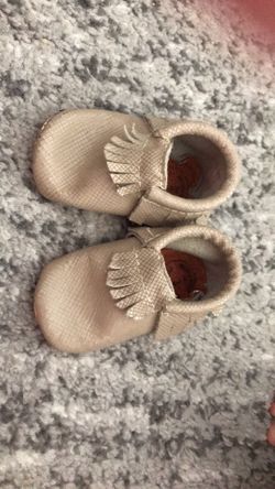 Gently worn freshly picked moccasins