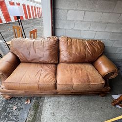 Leather Couch