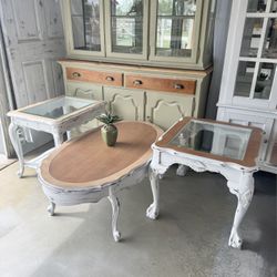 Coffee table And Pair Of Side Tables 