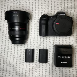 Canon EOS R + 24-105 mm  f/4 L EF Canon Ultrasonic lens 
