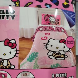 New Hello Kitty Comforter Set