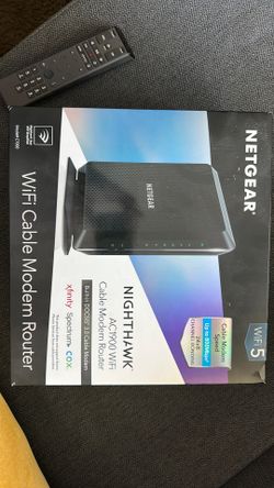 Netgear Nighthwak WiFi cable router C7000