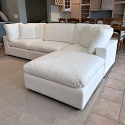 NEW White Cloud Couch Sectional Sofa