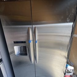 Kitchen Aid 48” Built In Side by Side