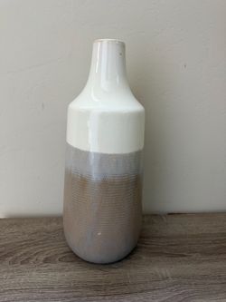 Beautiful vase cream tones
