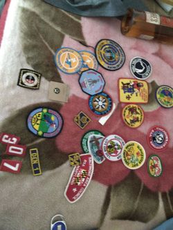 Assorted boy scout Pacthies