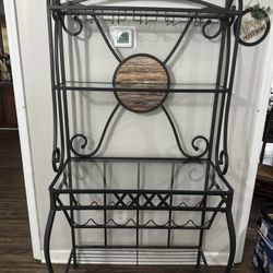 Metal and Glass Bar