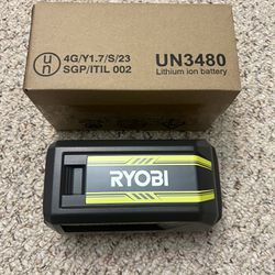*NEW* Ryobi 40V 4.0Ah battery