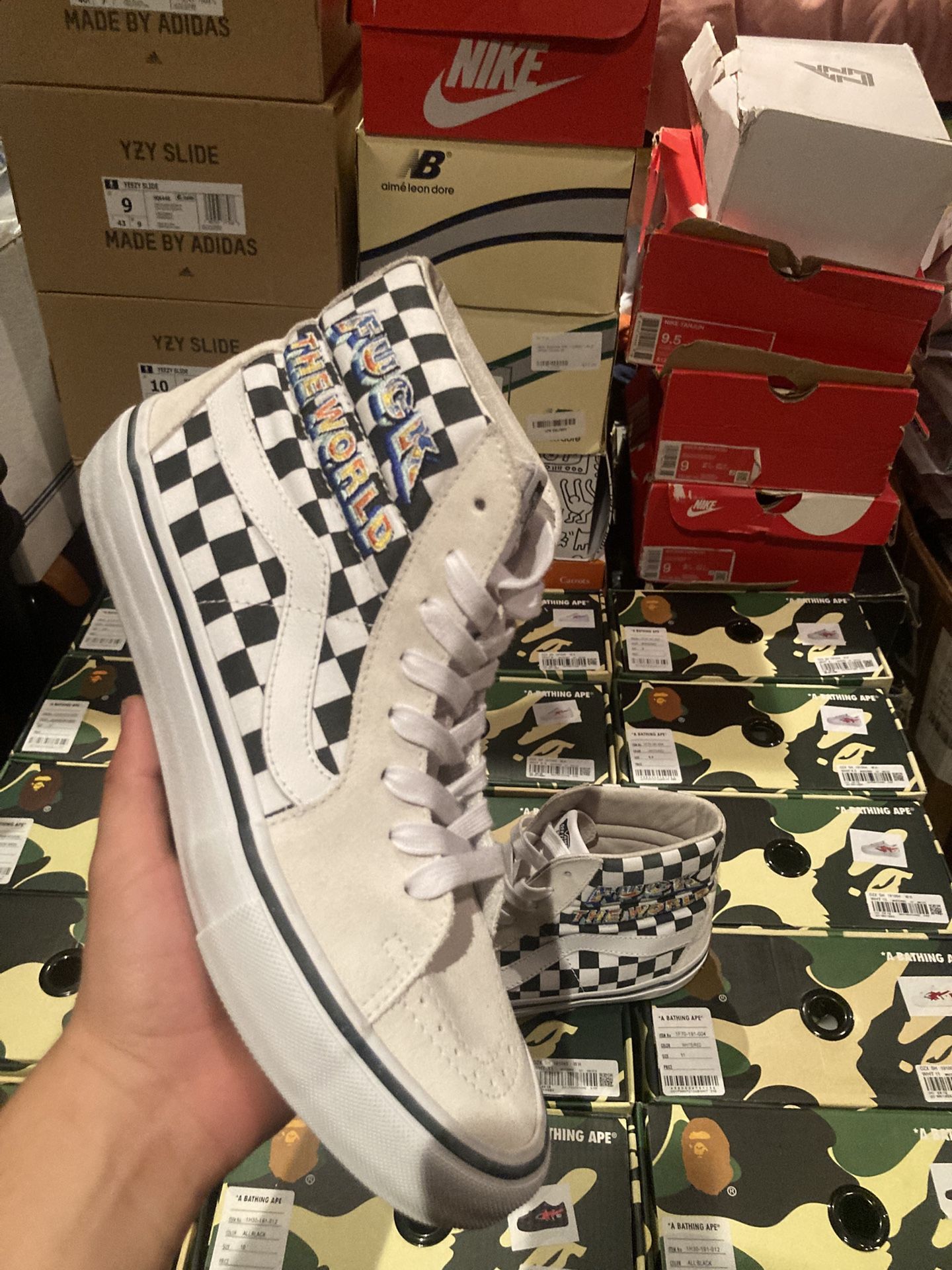 Supreme X Vans Fuck The World