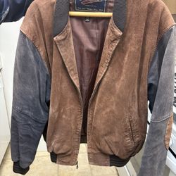 Men’s Suede Leather Jacket