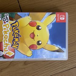 Pokémon Lets Go Pikachu For Nintendo Switch 