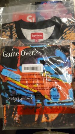 Supreme game over tee Yohji yamamoto size medium