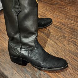 Frye Wild West Outfitters Black Boots 11.5