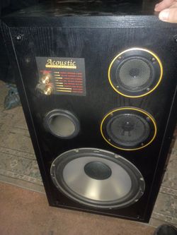Acoustic studio monitor series 311