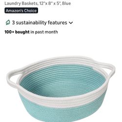Woven Small Storage Basket, New