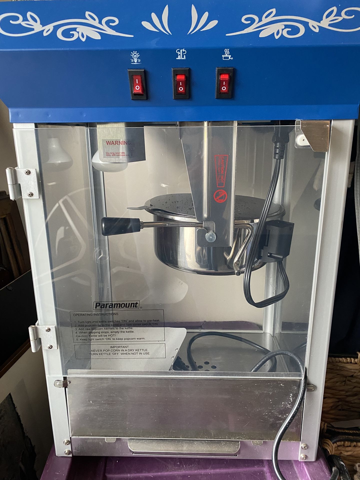 Countertop Popcorn Popper 