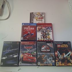 PS,PS2,PS3 And PS4 DVD Games