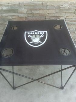 RAIDERS FOLDAWAY TABLE