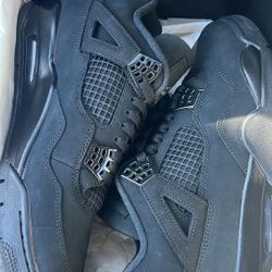 Air Jordan 4 Black Cat Size 9