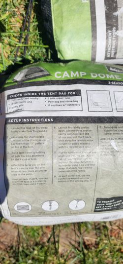 REI camp Dome 4 tent