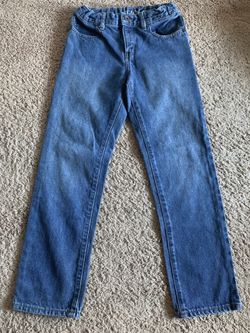 TCP Boy jeans size 8 straight adjustable waist