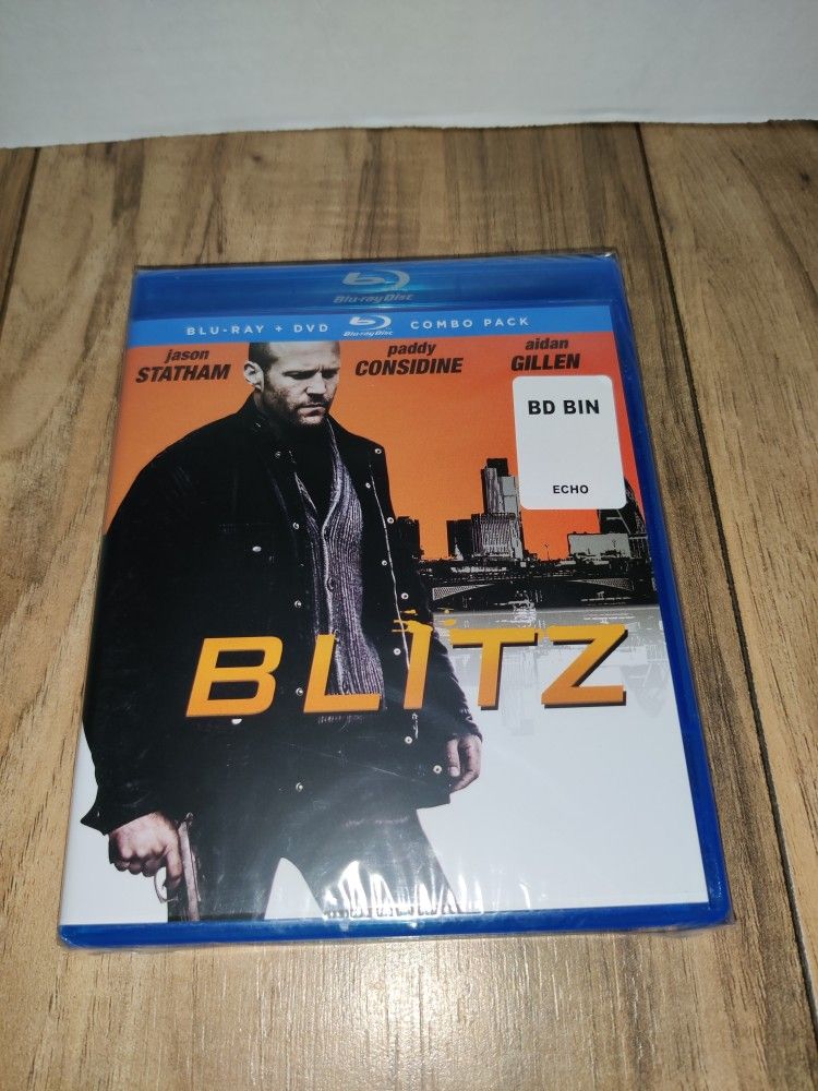 Blitz (Blu-ray + DVD combo) Jason Statham - BRAND NEW & SEALED