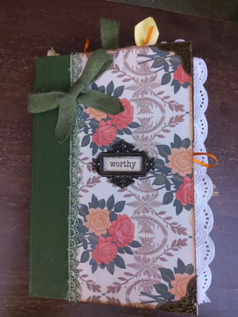 Journal With Many Pockets And Journal Pages. Hand Made $45