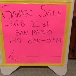Multi Family Garage Sale