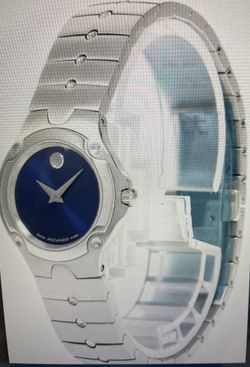 Movado Women’s Blue faced Sport’s Edition watch