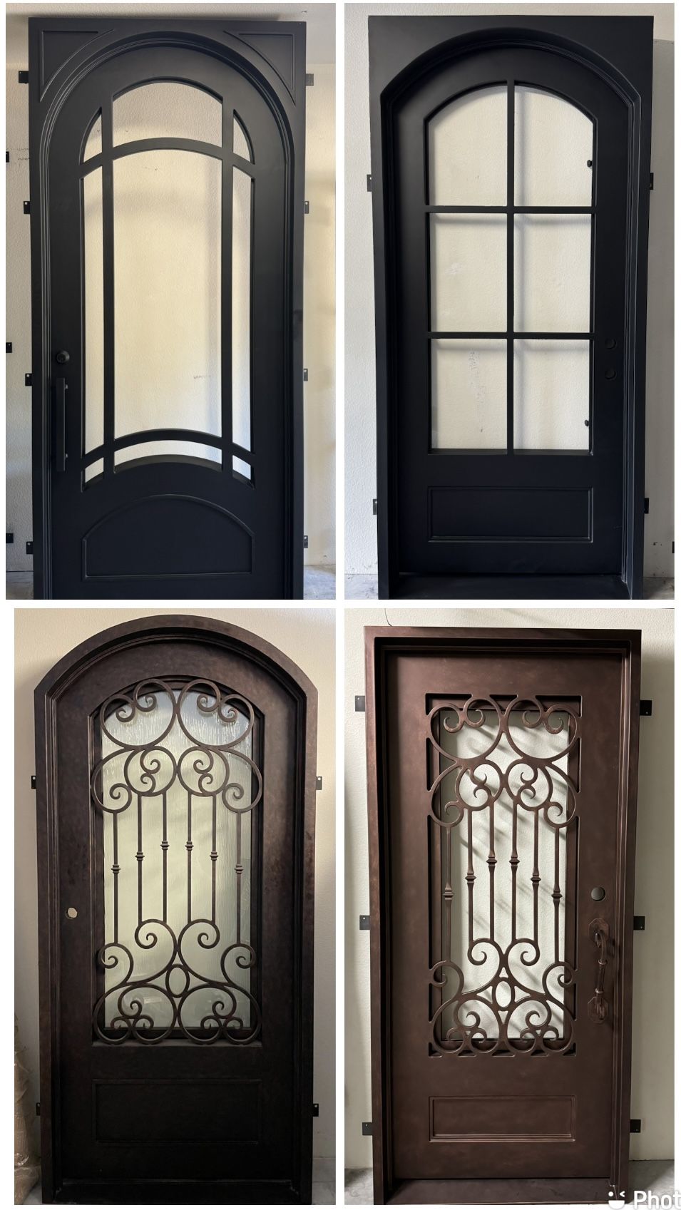 Single Iron Door
